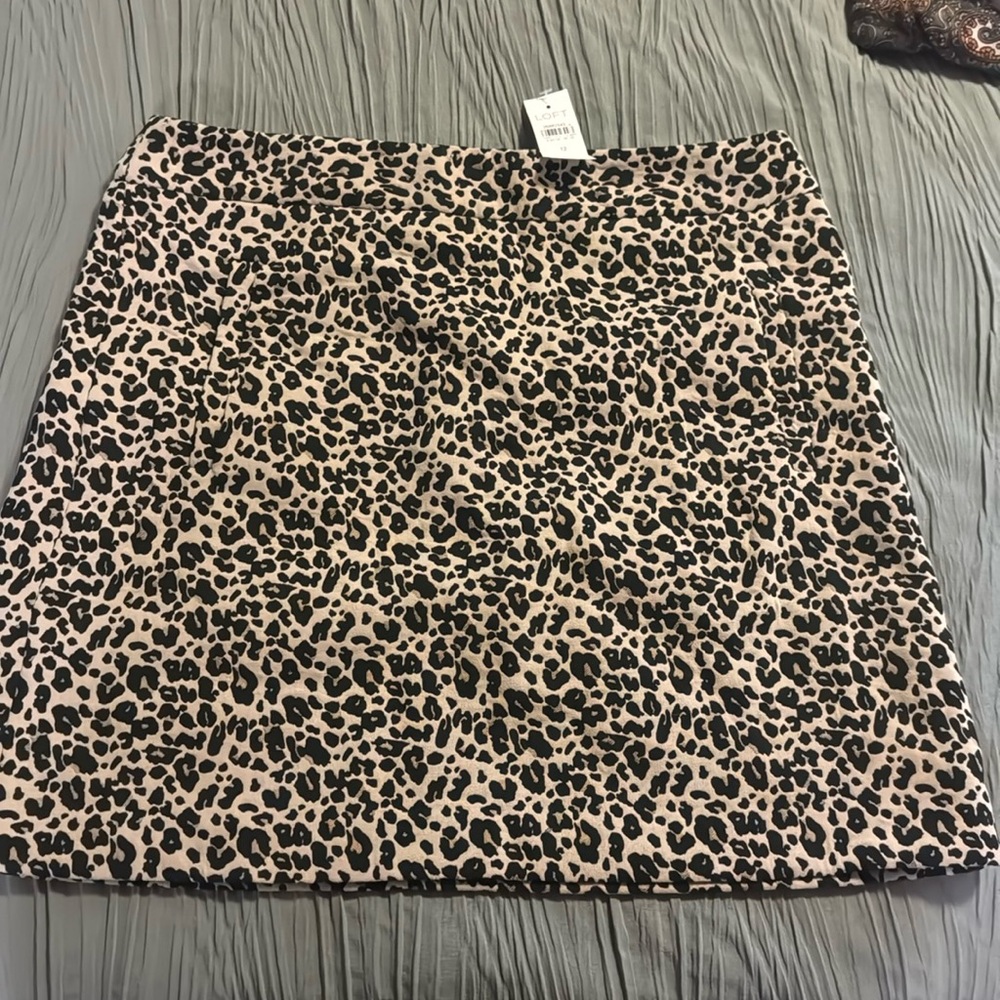 Very cute leopard print skirt